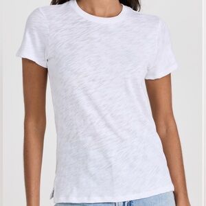 ATM Anthony Thomas Melillo white schoolboy crewneck tee